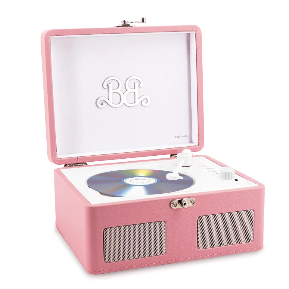 lisciani-barbie-lecteur-cd-gramophone-avec-haut-parleur image 1