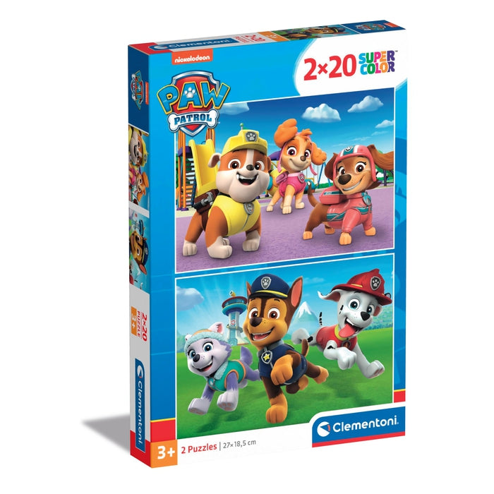 clementoni-pat-patrouille-puzzle-2x20-pi-ces image 1