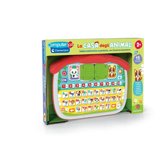 clementoni-la-casa-degli-animali-tablet-ducative-lcd-interactive image 1