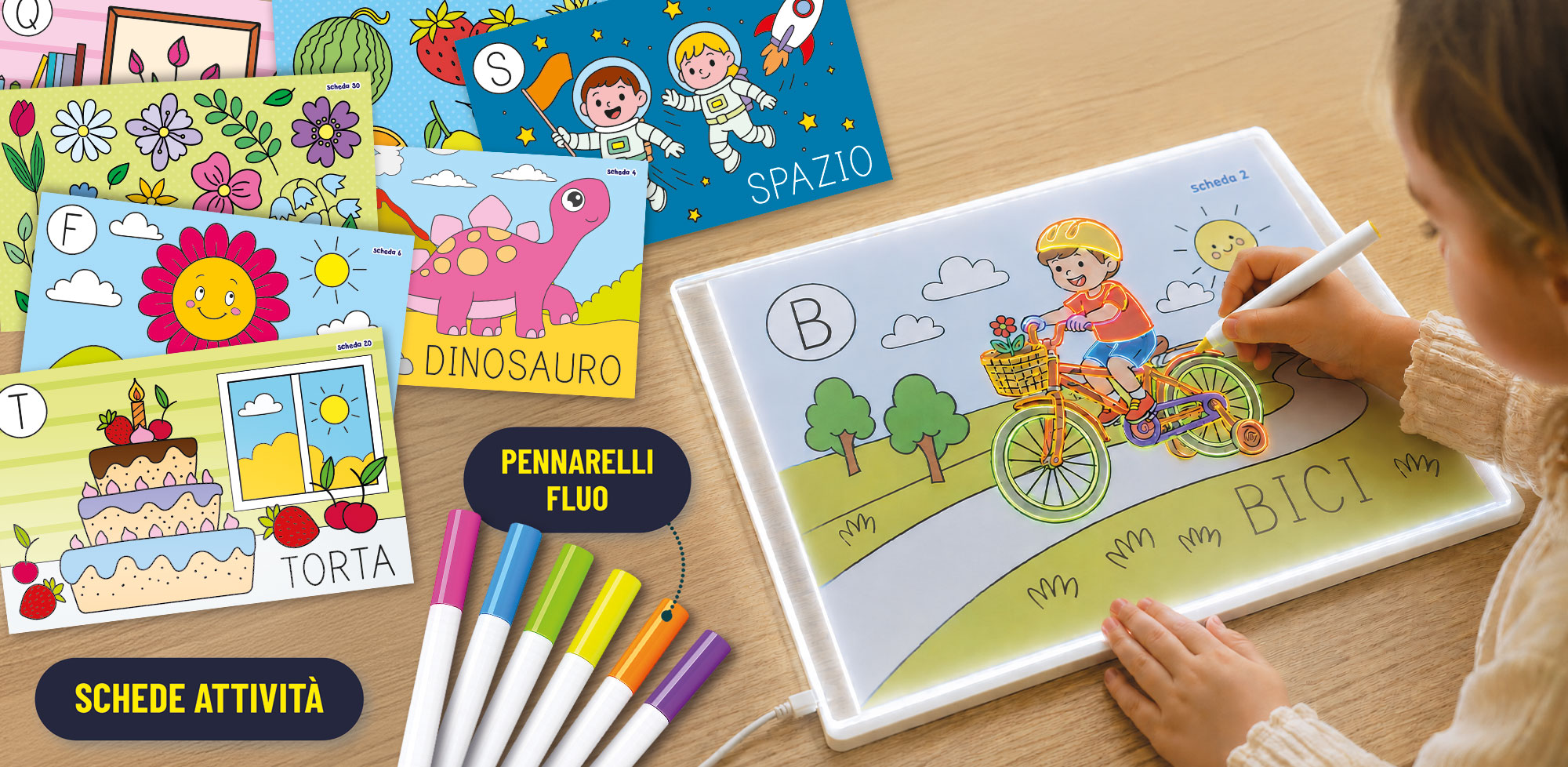 lisciani-carotina-luminous-pad-tablette-lumineuse-ducative image 3