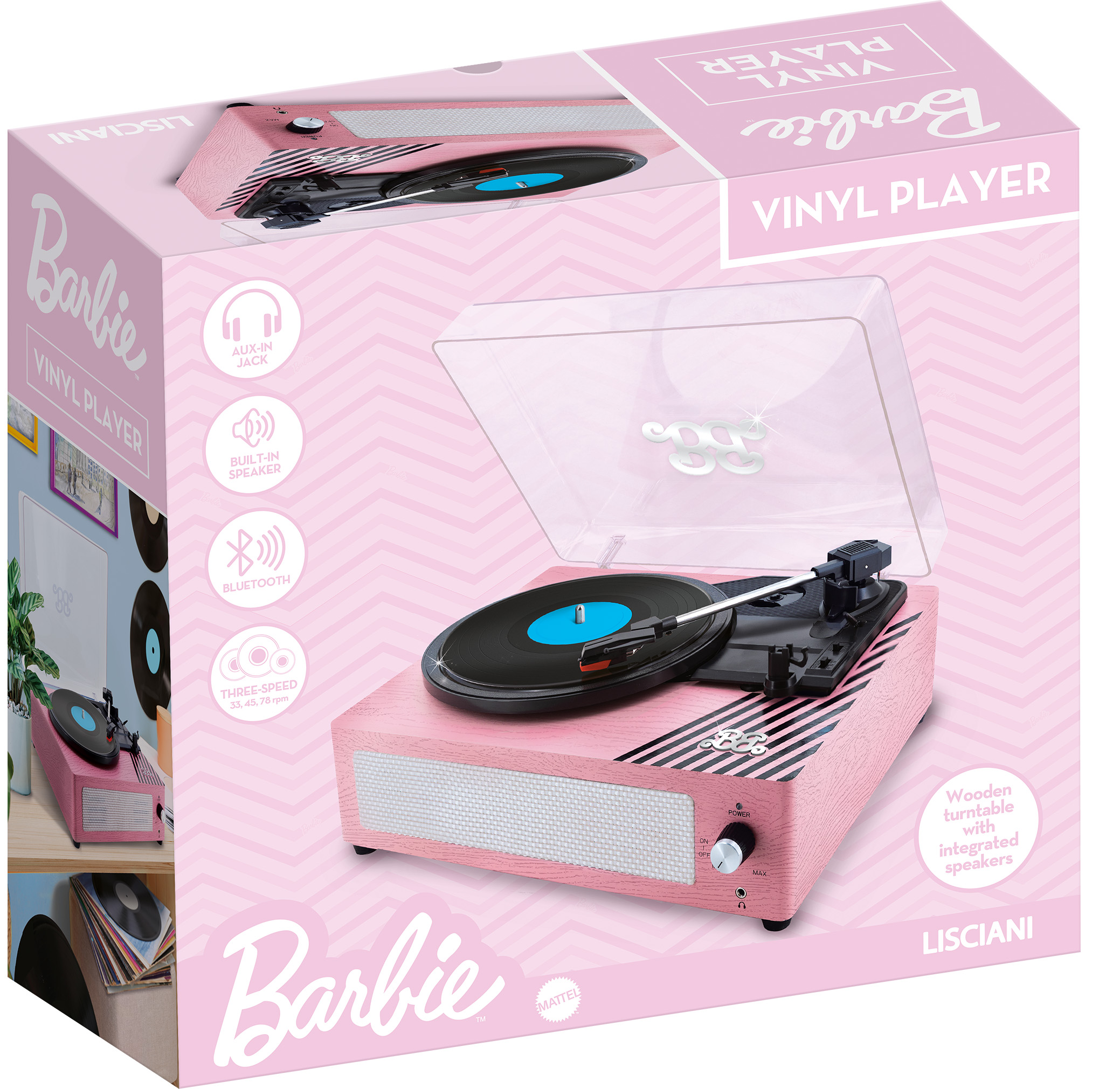 lisciani-barbie-vinyl-player-tourne-disque-vinyle image 5