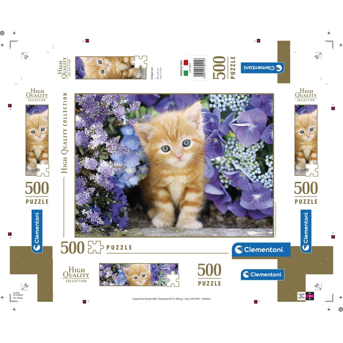 clementoni-ginger-cat-puzzle-500-pi-ces-puzzle-adulte-animaux image 4