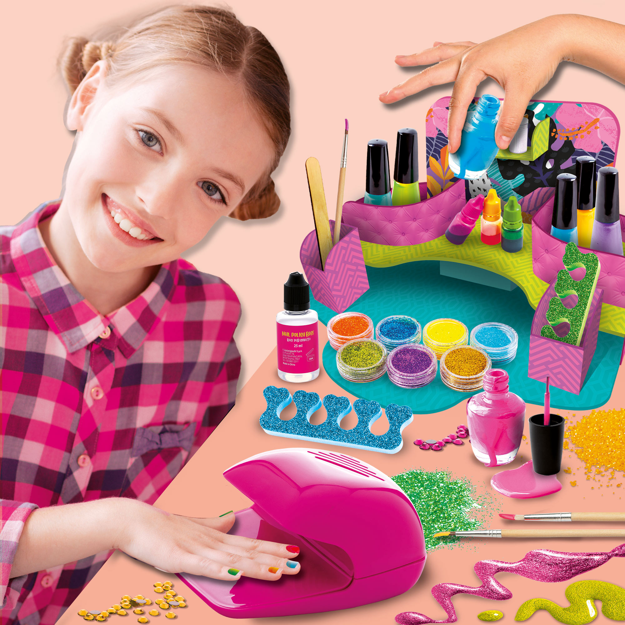 lisciani-i-m-a-genius-super-smalti-e-manicure-kit-vernis-enfant image 3