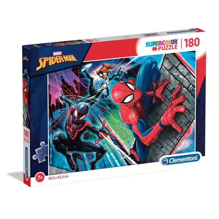 clementoni-spider-man-puzzle-180-pi-ces-48-5-x-33-5-cm image 1