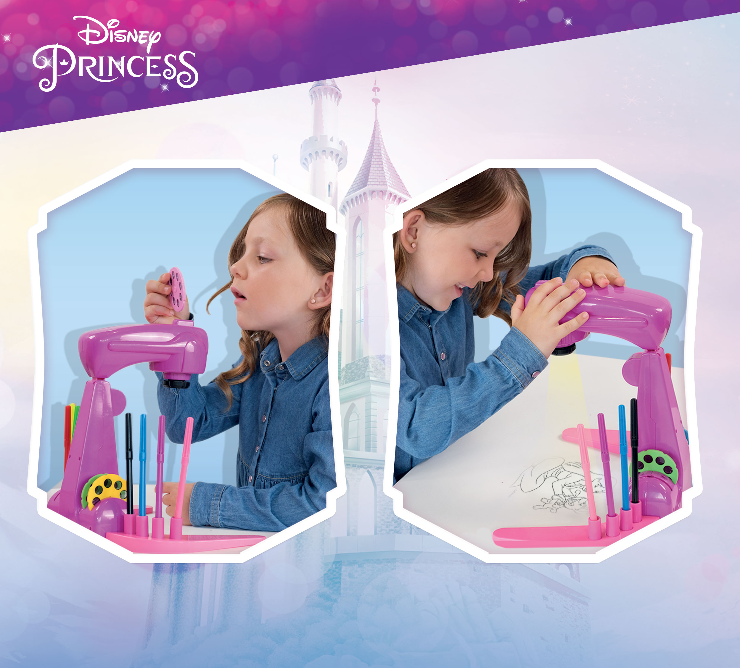 lisciani-princess-projector-drawing-school-projecteur-de-dessin-led image 6