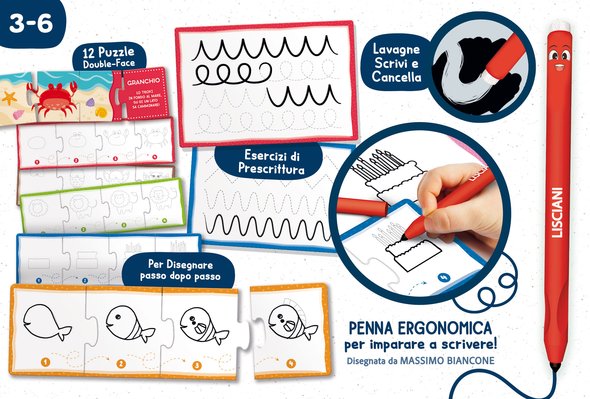 lisciani-montessori-pen-cole-de-dessin-kit-ducatif image 3