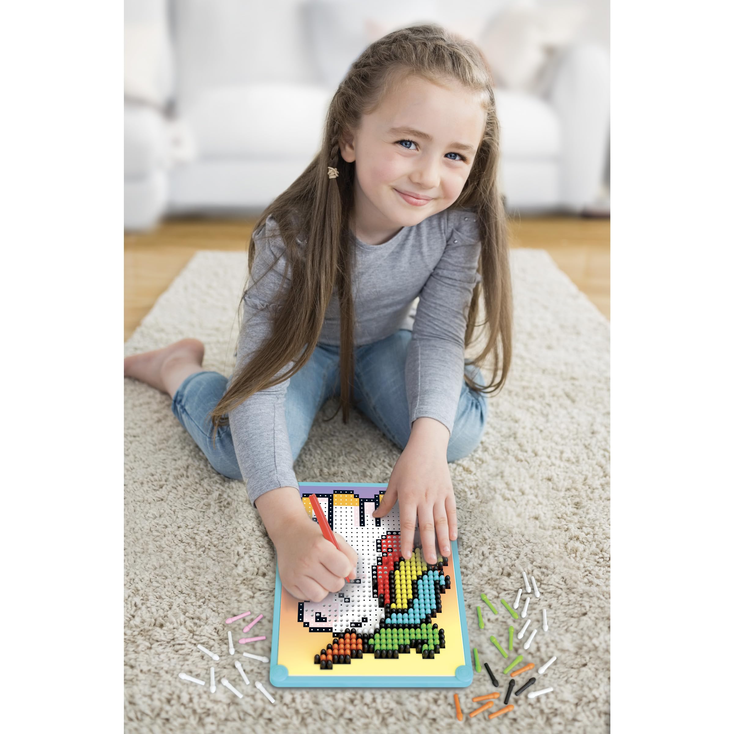 quercetti-pixel-art-basic-unicorn-kit-mosa-que-licorne image 3