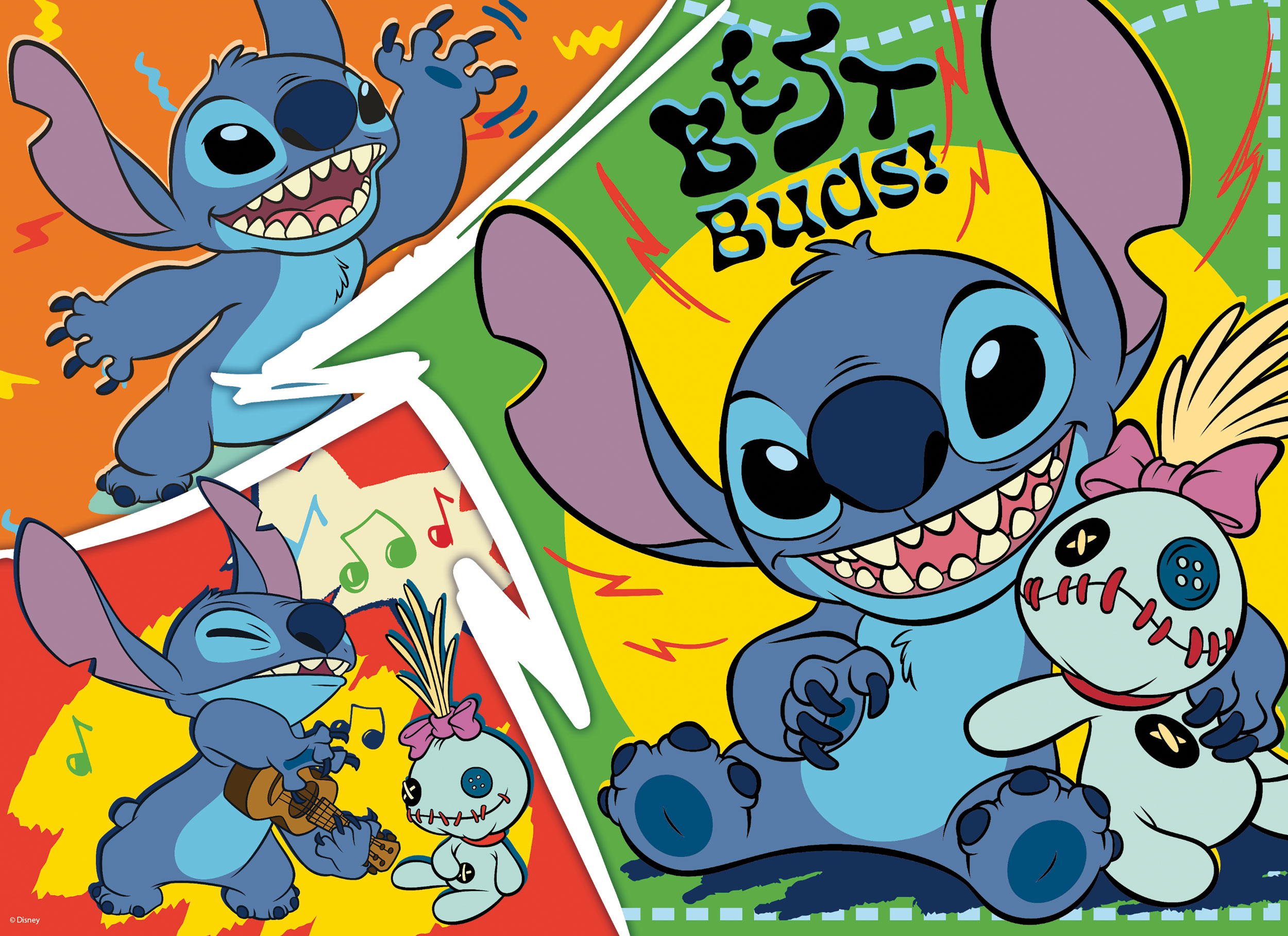 lisciani-disney-puzzle-df-maxi-floor-24-lilo-stitch-puzzle-sol-double-face image 2