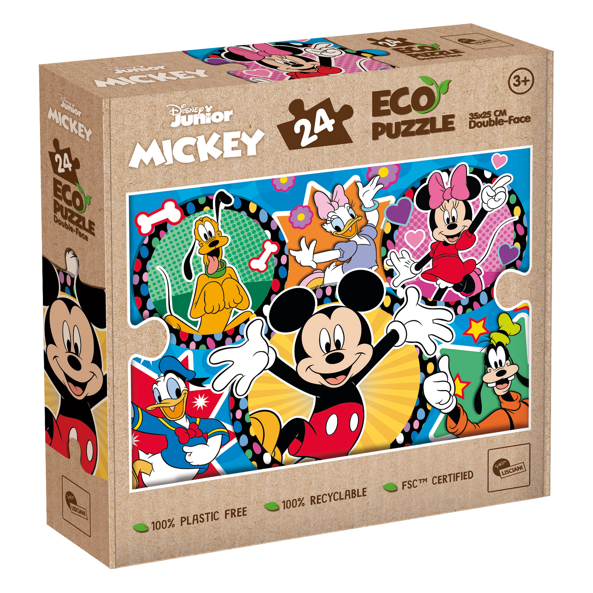 lisciani-disney-eco-puzzle-mini-24-pcs-mickey image 1