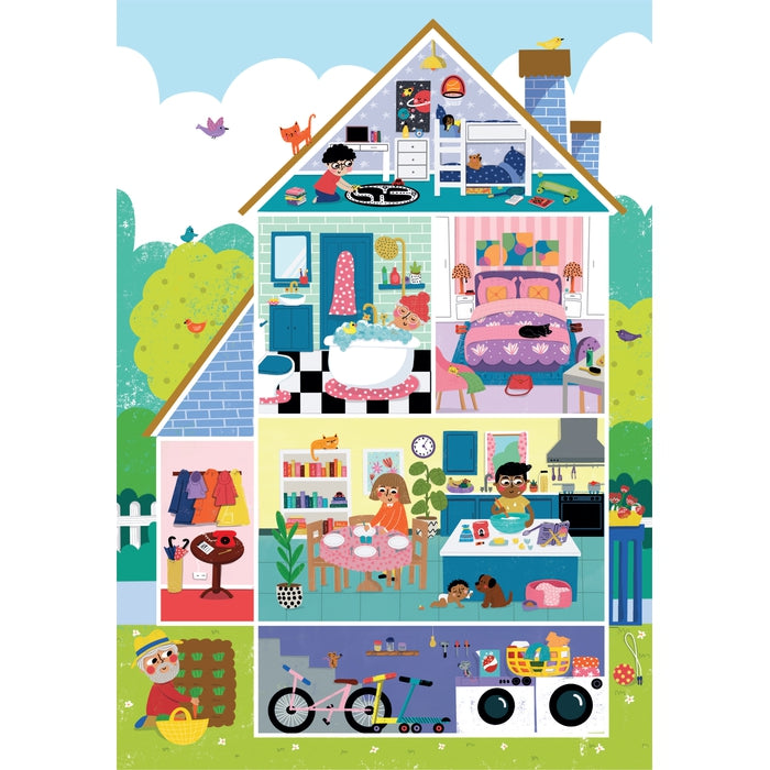 clementoni-home-sweet-home-puzzle-enfant-104-pi-ces-48-5-x-33-5-cm image 2