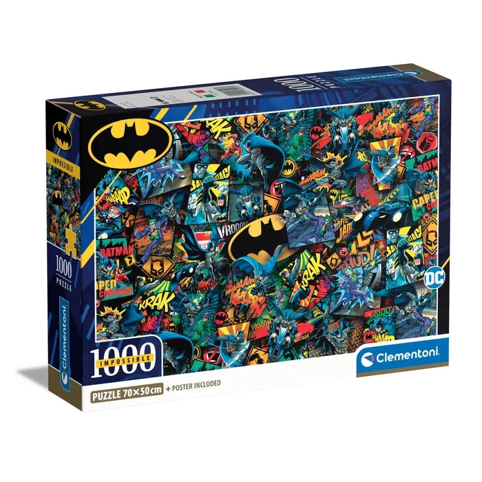 clementoni-batman-puzzle-1000-pi-ces-adulte-70-x-50-cm image 1