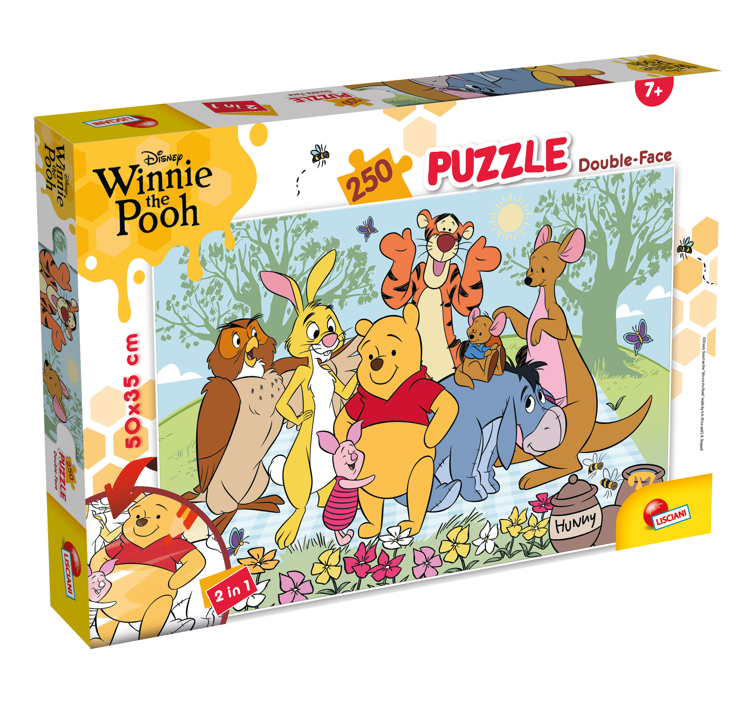 lisciani-disney-puzzle-double-face-plus-250-winnie-the-pooh image 1