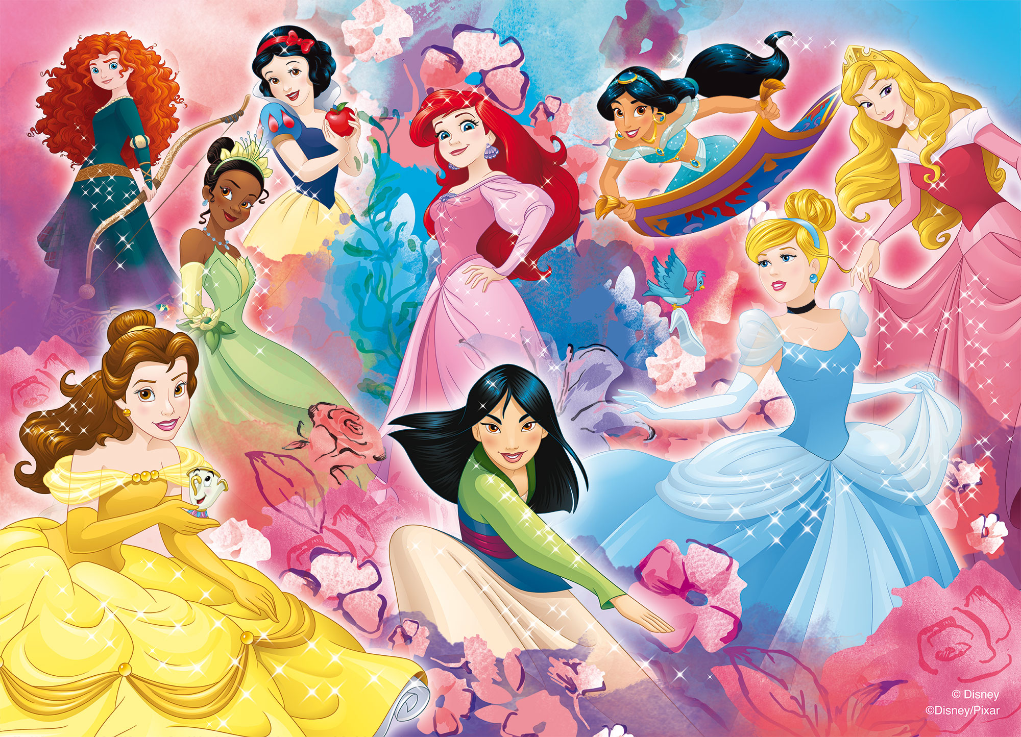 lisciani-disney-eco-puzzle-double-face-princess-24-pi-ces image 2
