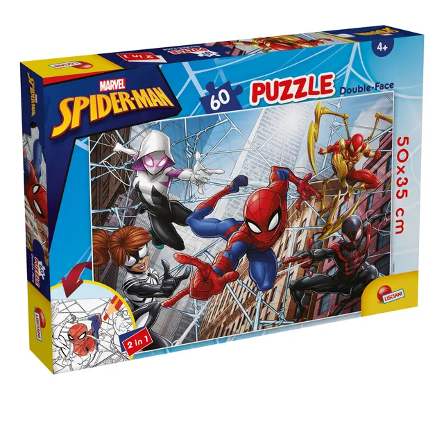 lisciani-marvel-puzzle-df-plus-60-spider-man image 1
