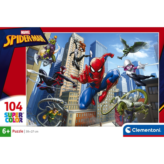 clementoni-spider-man-puzzle-enfant-104-pi-ces-37-9x26-9-cm image 4