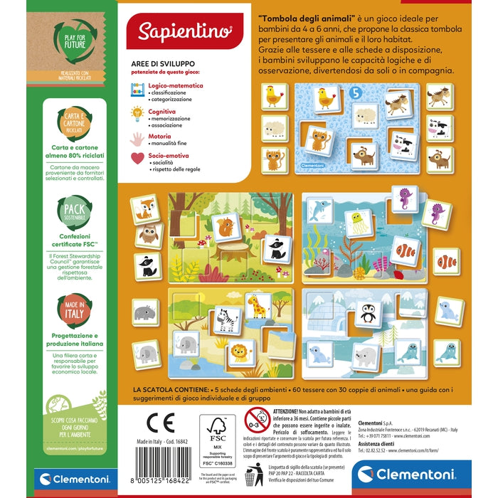 clementoni-sapientino-tombola-des-animaux-60-cartes image 7