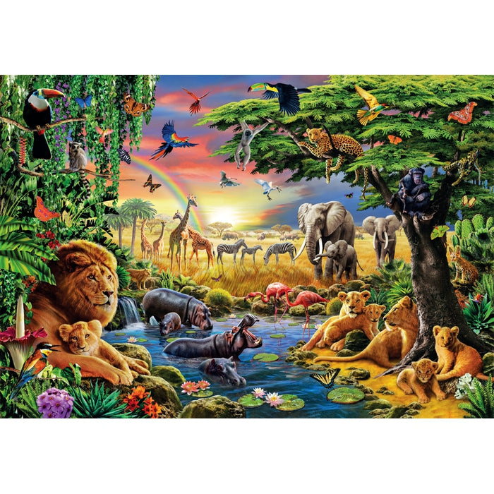 clementoni-the-african-gathering-puzzle-2000-pi-ces image 2