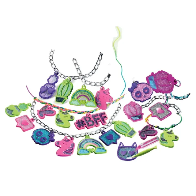clementoni-crazy-chic-my-multicolour-pendants-kit-bijoux image 1