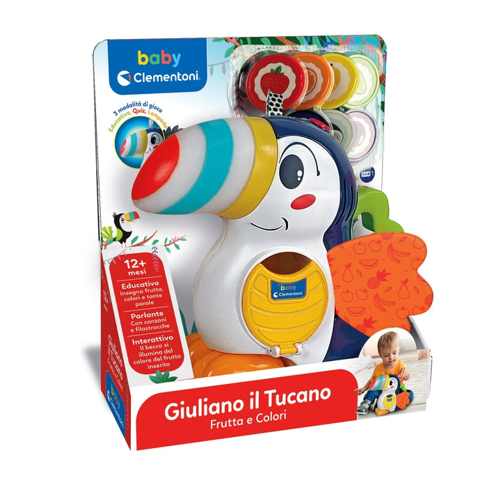 clementoni-baby-clementoni-giuliano-le-toucan-fruits-et-couleurs-parlant image 2