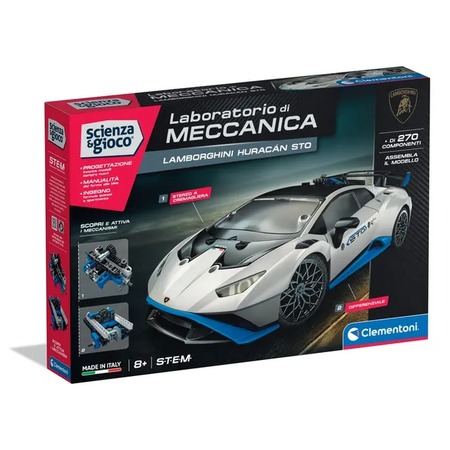 clementoni-science-jeu-build-lamborghini-huracan-sto-maquette-construire image 1