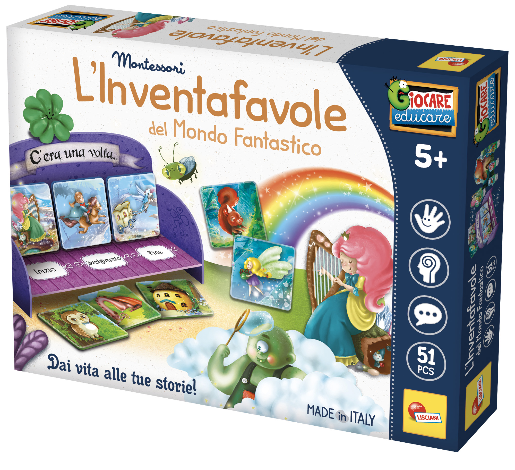 lisciani-montessori-l-inventafavole-du-monde-fantastique-jeu-de-r-cits image 1