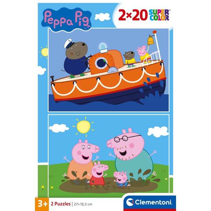 clementoni-peppa-pig-coffret-2-puzzles-20-pi-ces image 5