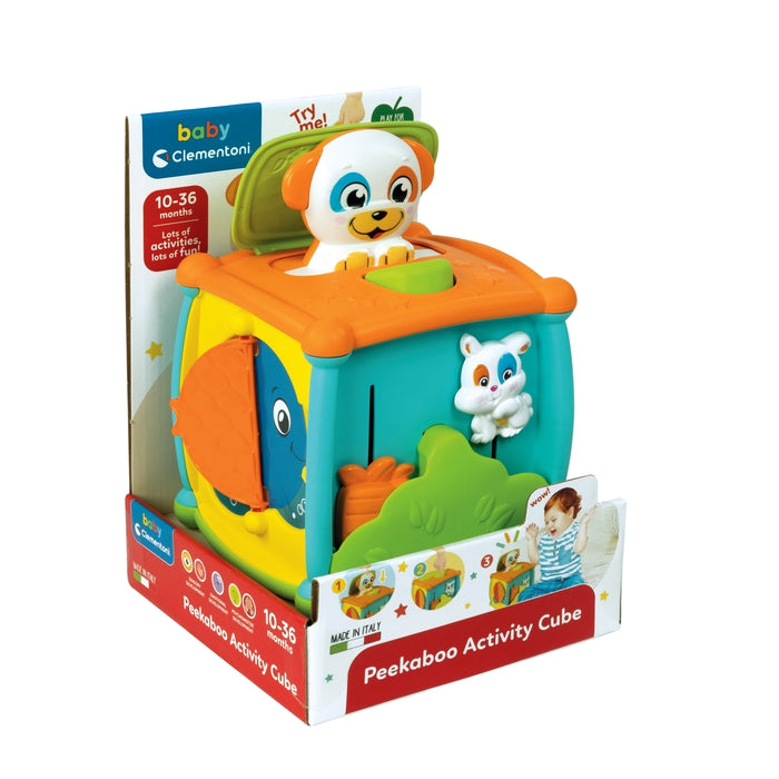 baby-clementoni-peekaboo-activity-cube-cube-d-activit-s-5-zones image 2