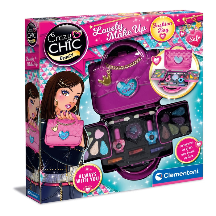 clementoni-crazy-chic-lovely-make-up-borsetta-palette-maquillage image 1