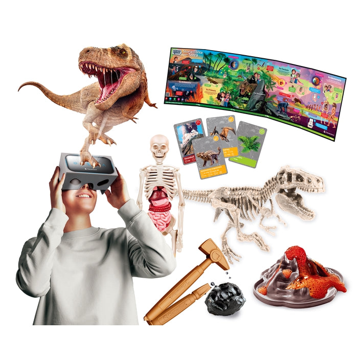 clementoni-science-play-lab-histoire-de-la-vie-sur-terre-kit-ar-vr-avec-visuer image 2