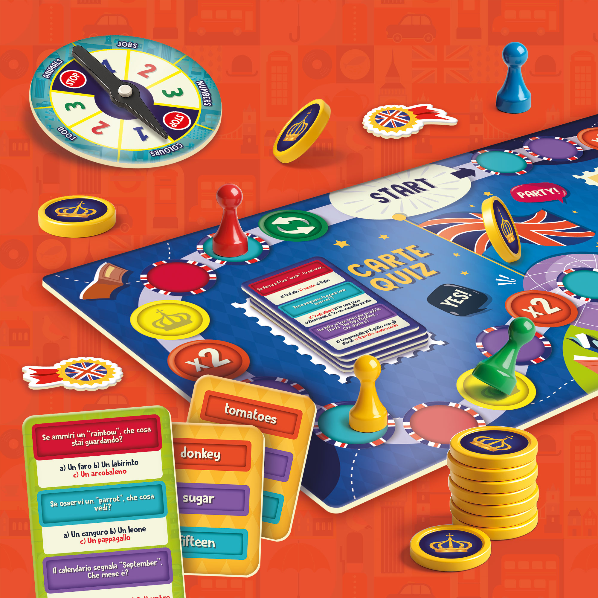 lisciani-i-m-a-genius-english-party-jeu-de-parcours-quiz-anglais image 3
