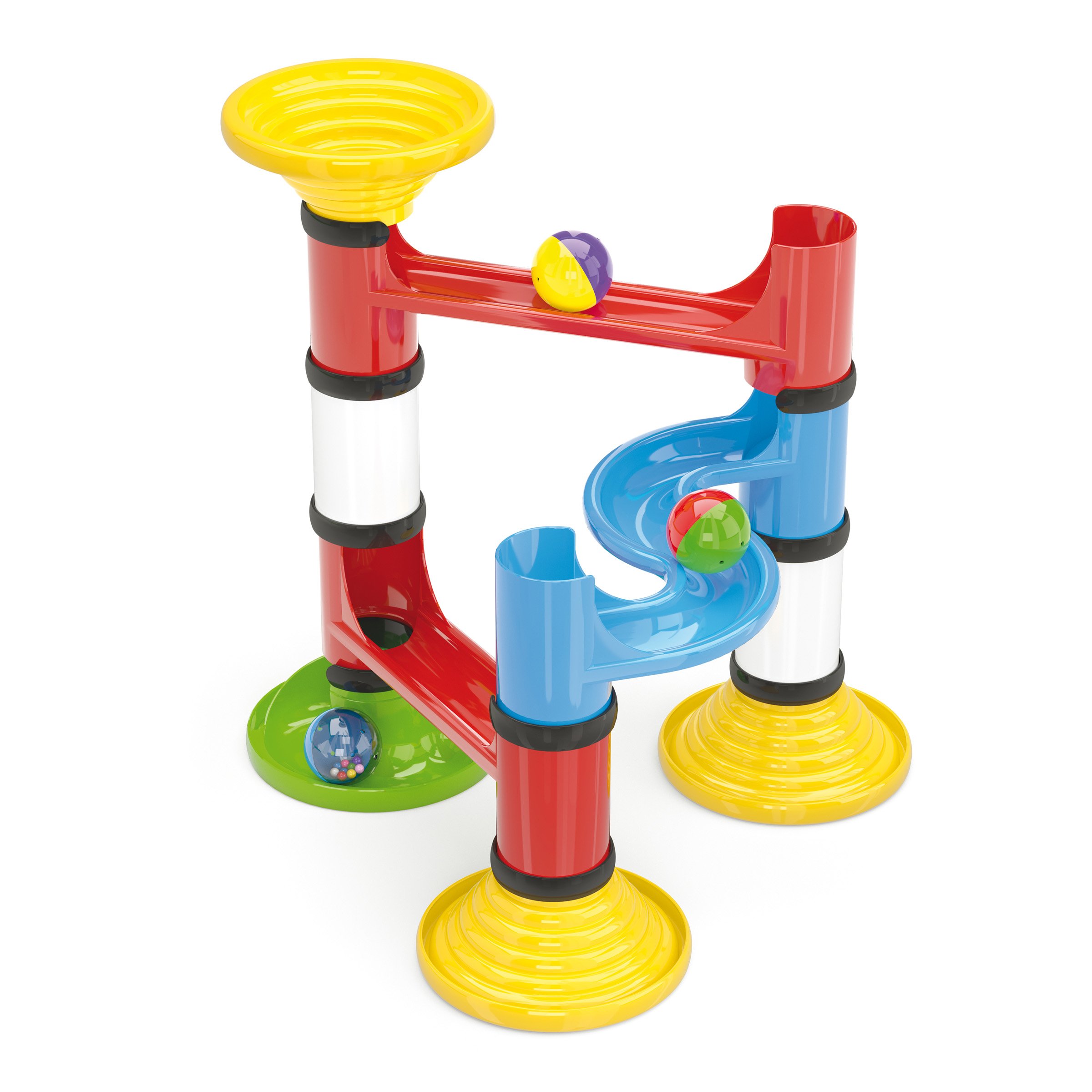 quercetti-migoga-junior-basic-set-circuit-billes-xxl-18-mois-5-ans image 2
