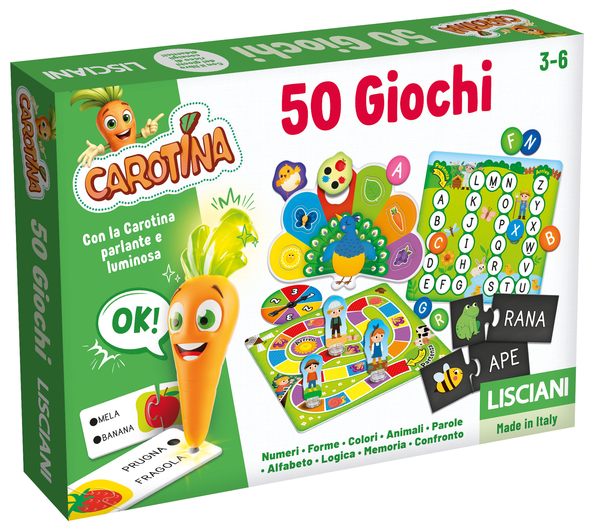 lisciani-carotina-penna-parlante-50-jeux-kit-pr-scolaire-interactif image 1