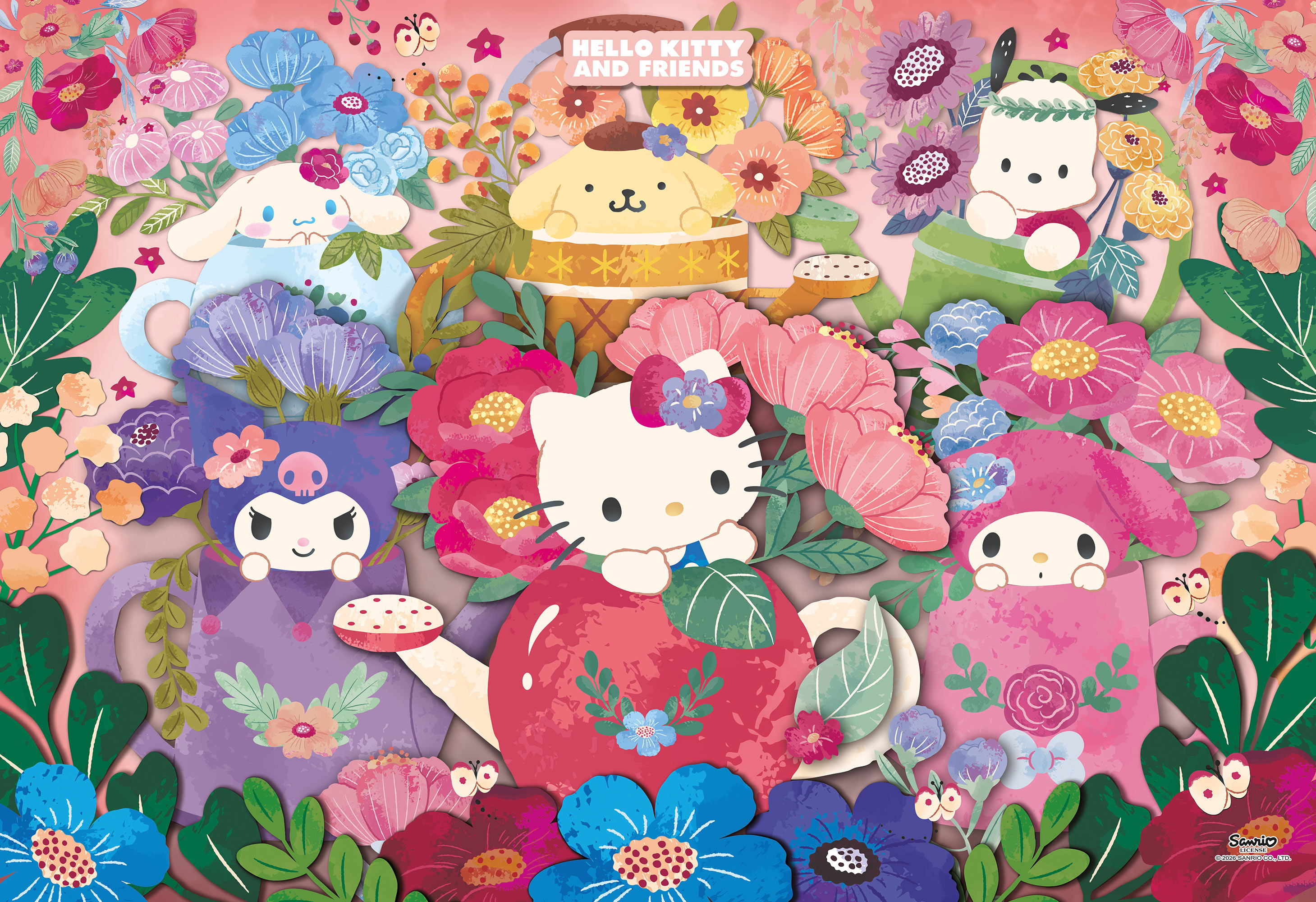 lisciani-hello-kitty-and-friends-puzzle-500-pi-ces image 2