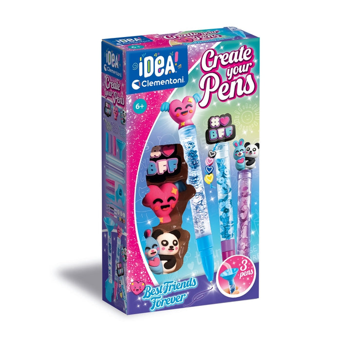 clementoni-idea-create-your-pens-best-friends-forever-kit-cr-atif-stylos image 1