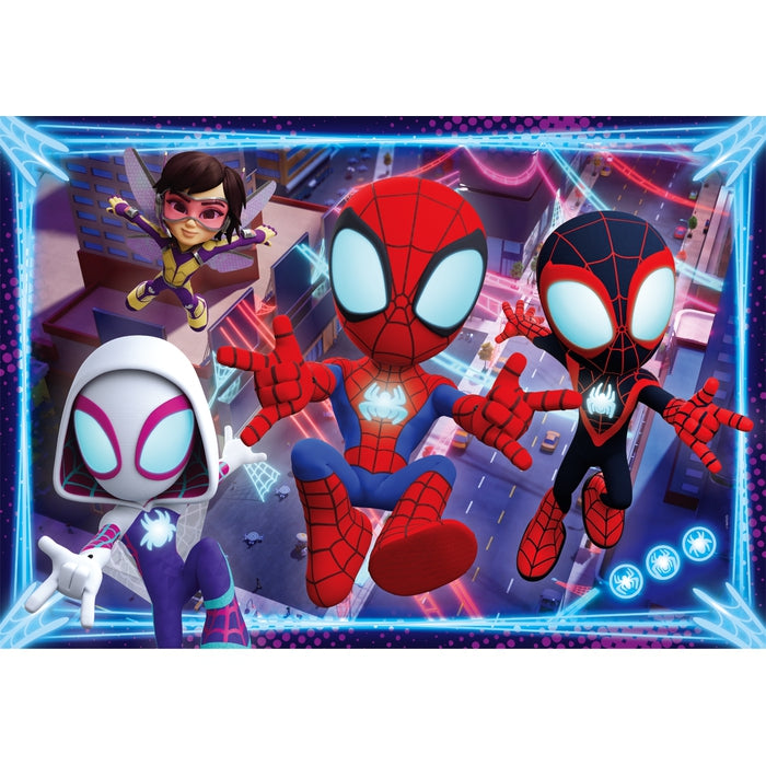 clementoni-spidey-and-his-amazing-friends-puzzle-24-maxi-pi-ces image 2