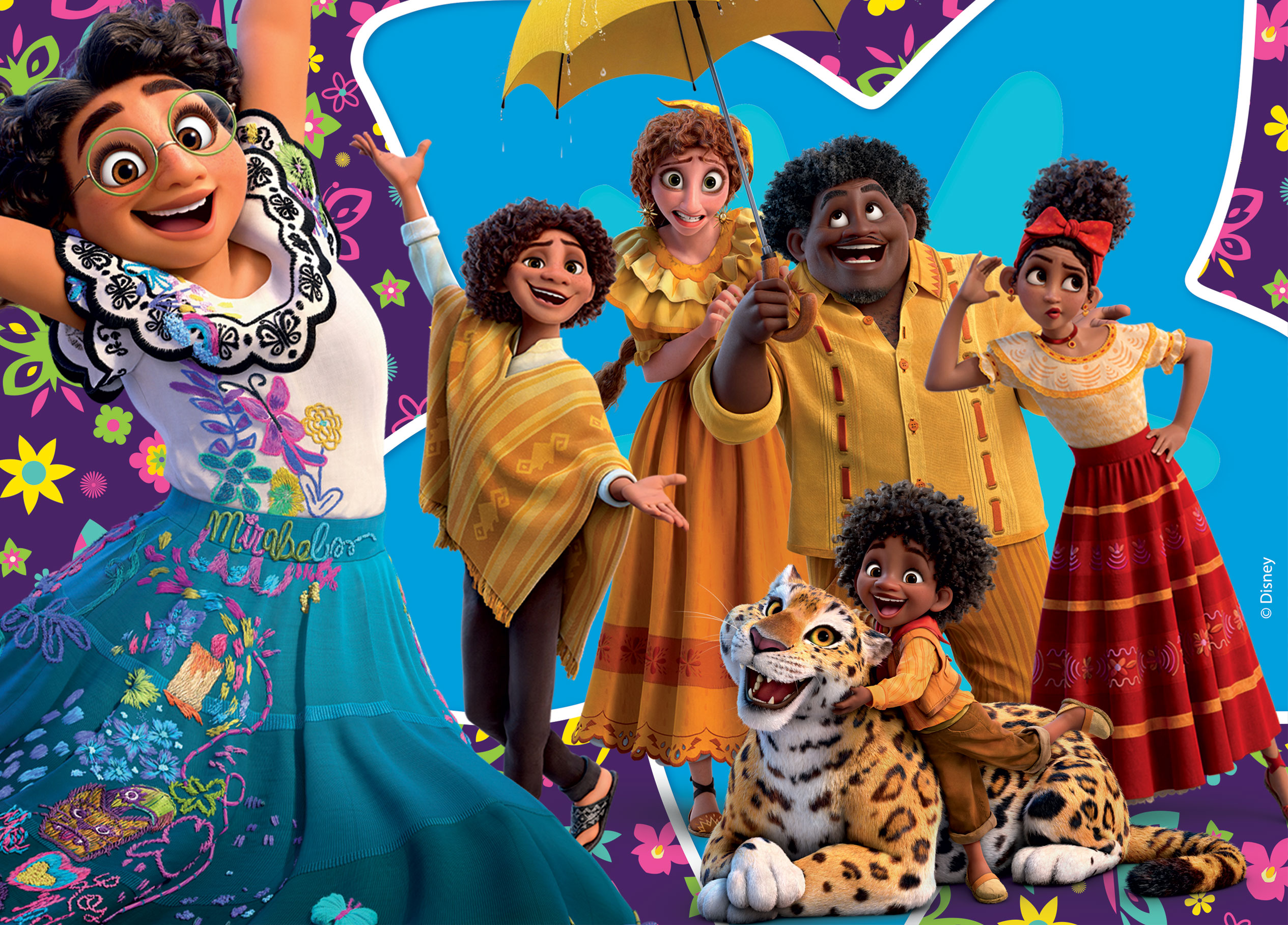 lisciani-disney-puzzle-maxifloor-4-x-48-encanto image 2