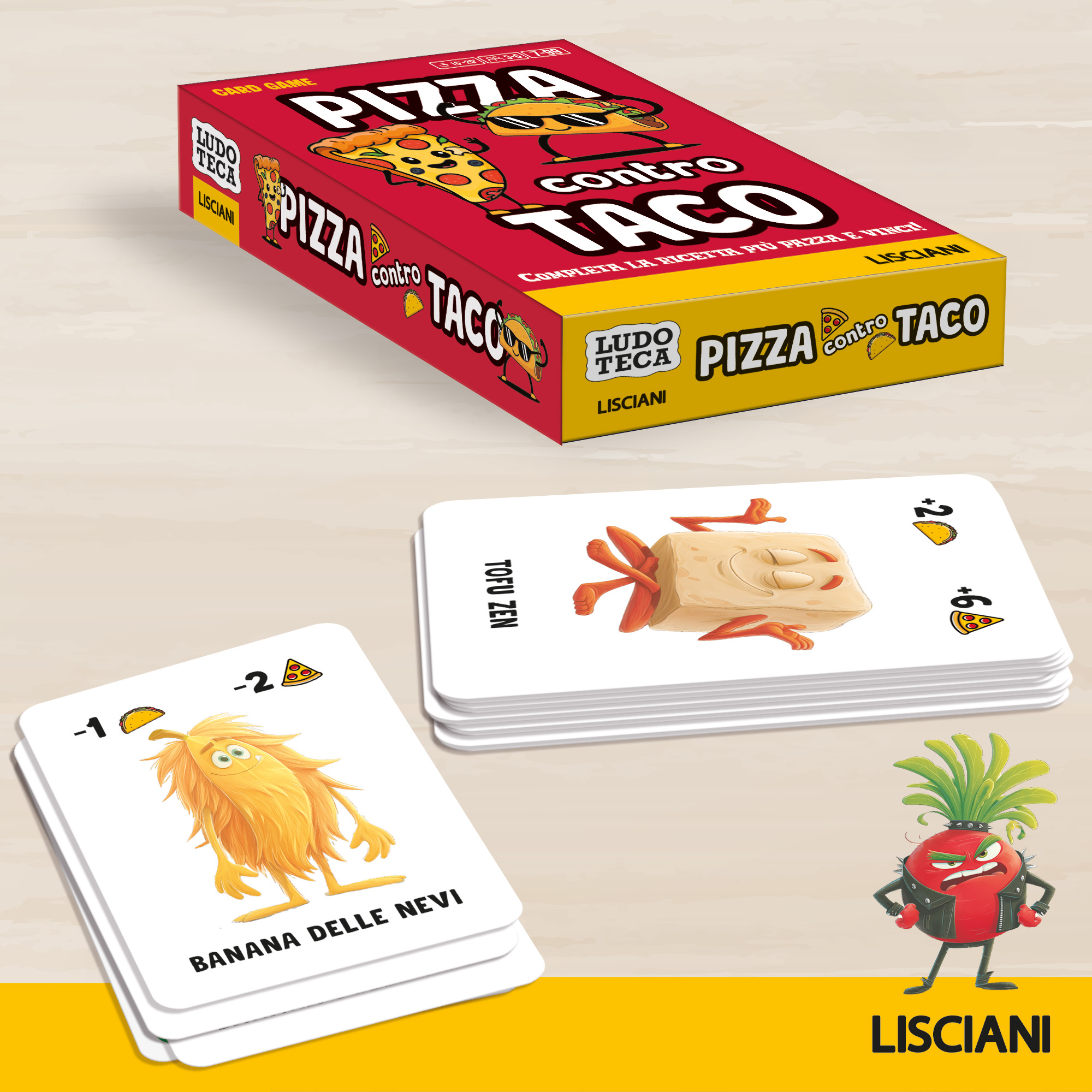 lisciani-ludoteca-pizza-vs-taco-jeu-de-cartes image 3