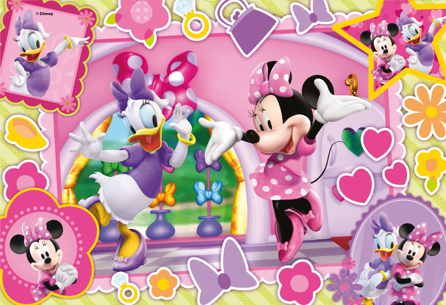 lisciani-disney-puzzle-df-maxifloor-2-x-24-minnie image 2
