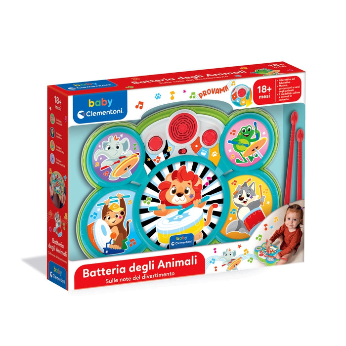 baby-clementoni-baby-animal-drum-batterie-b-b image 2