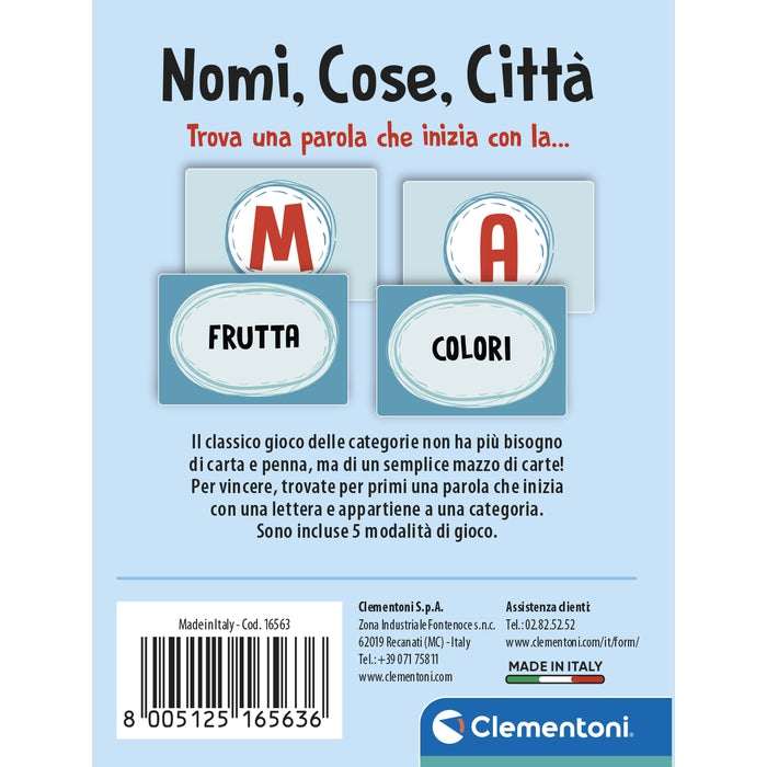 clementoni-nomi-cose-citt-jeu-de-cartes-de-vitesse image 5