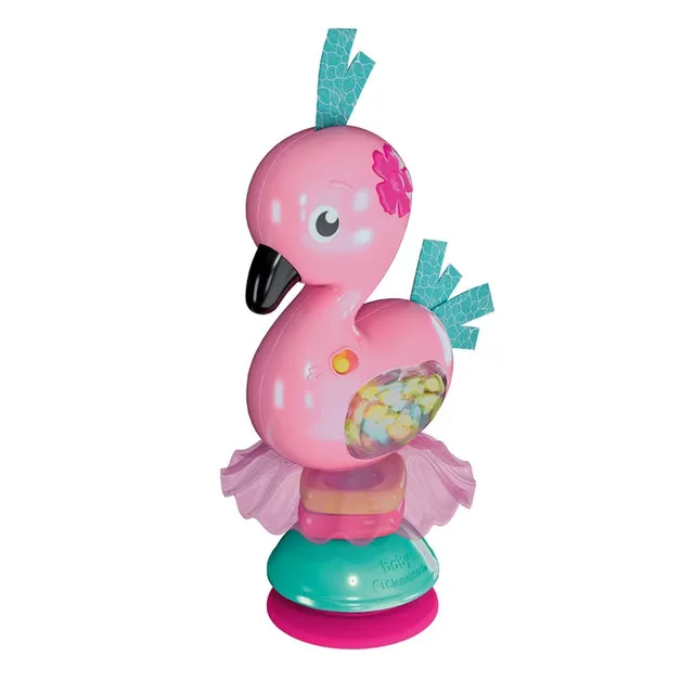 clementoni-baby-fancy-flamingo-shake-play-hochet-ventouse-b-b image 1