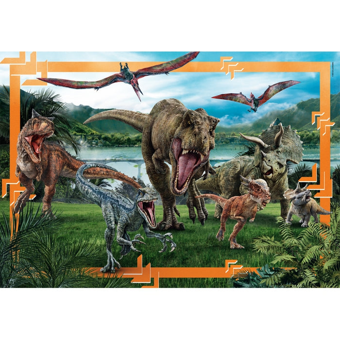 clementoni-jurassic-world-puzzle-enfant-104-pi-ces-48-5-x-33-5-cm image 2