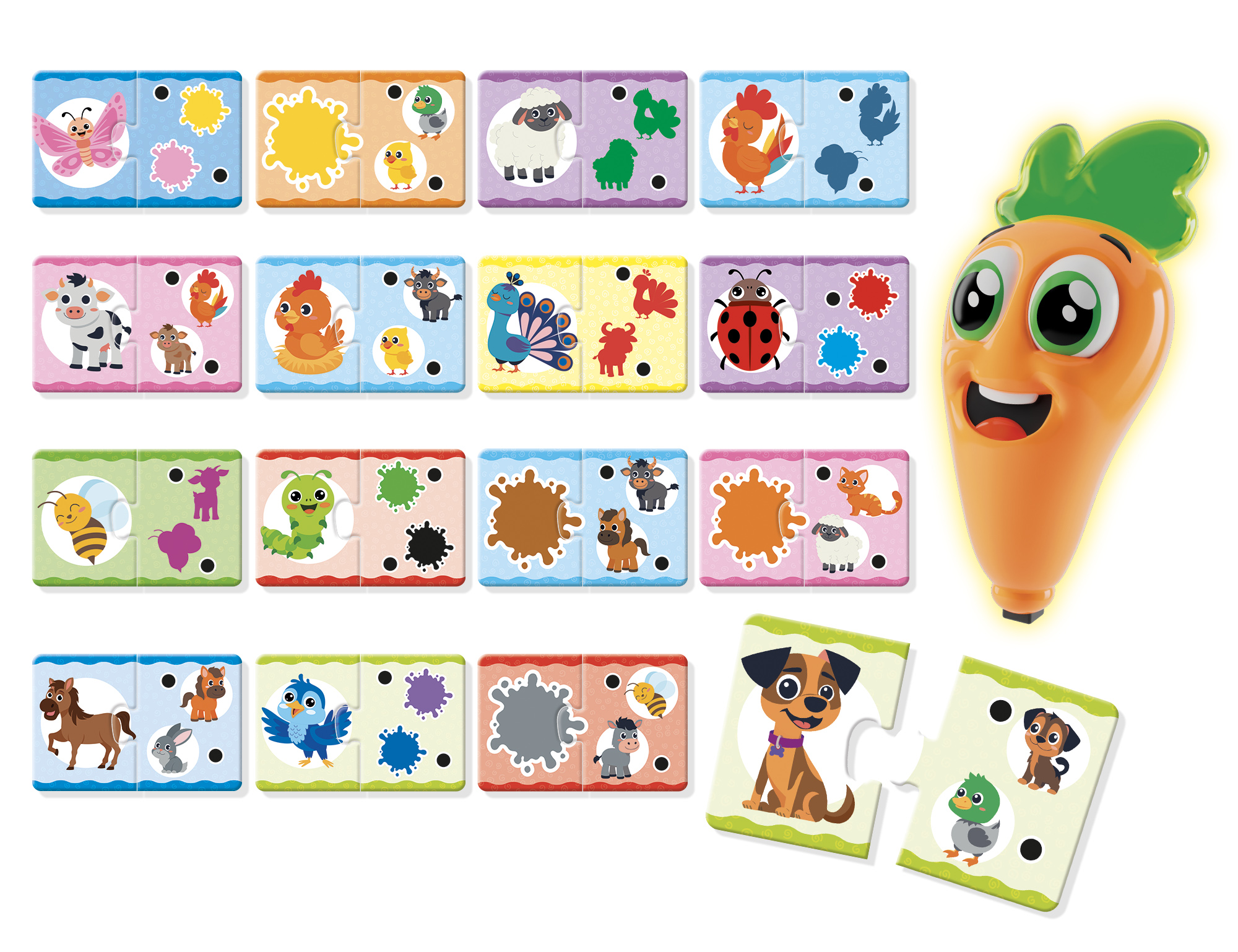 lisciani-carotina-baby-penna-parlante-the-farm-stylo-interactif image 2