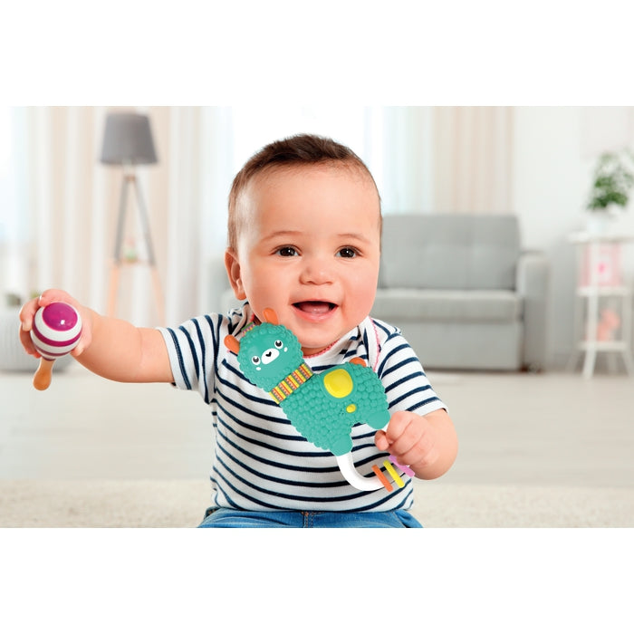 clementoni-baby-clementoni-happy-alpaca-light-melodies-hochet-interactif image 3