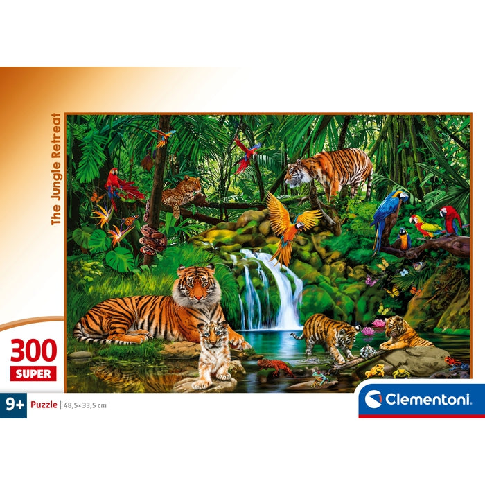 clementoni-puzzle-enfant-the-jungle-retreat-300-pi-ces-48-5x33-5-cm image 4