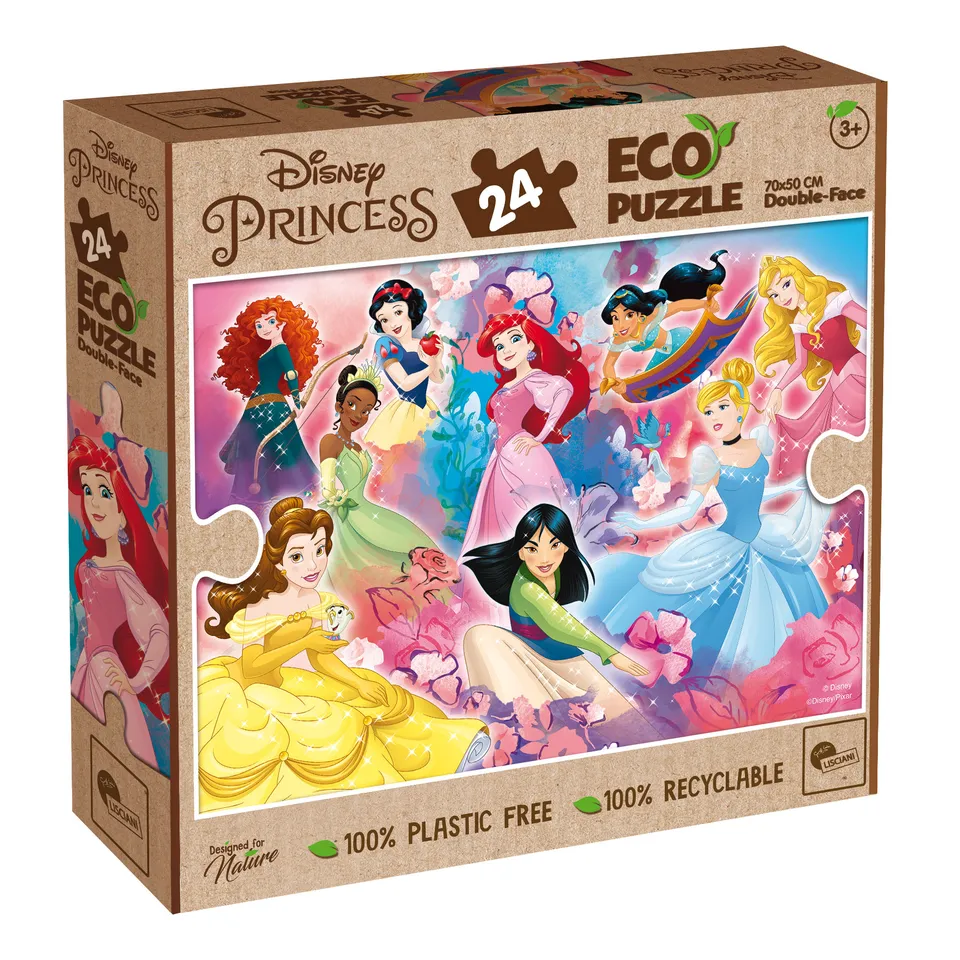 lisciani-disney-eco-puzzle-double-face-princess-24-pi-ces image 1