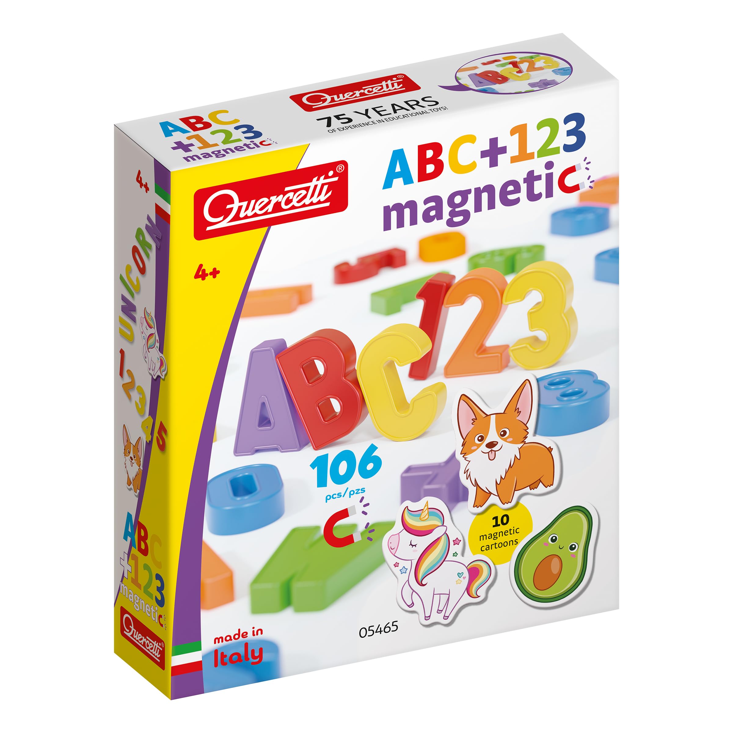quercetti-lettres-magn-tiques-48-pi-ces-alphabet-enfant-4-ans image 8