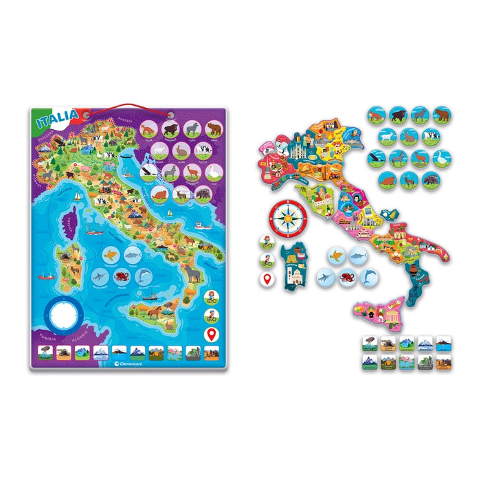 clementoni-sapientino-puzzle-magn-tique-italie-jeu-de-parcours image 3