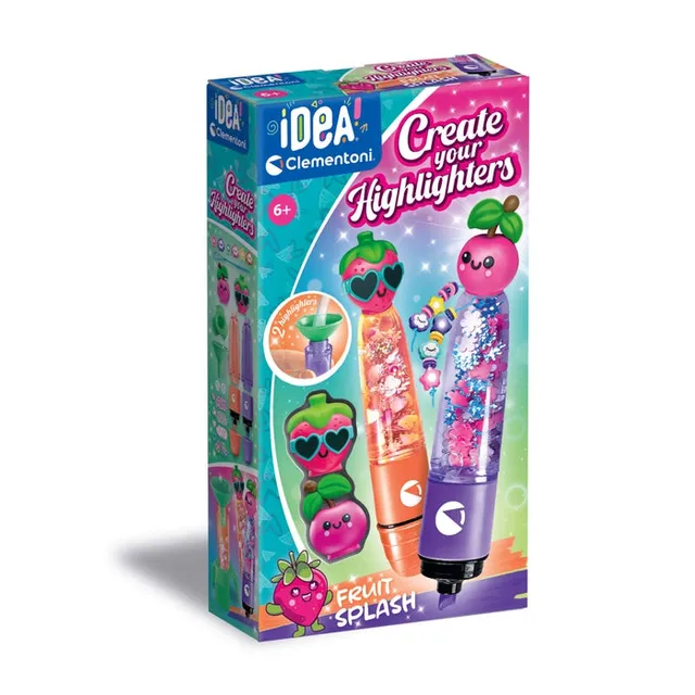 clementoni-idea-create-your-highlighters-fruit-splash-kit-cr-atif image 1