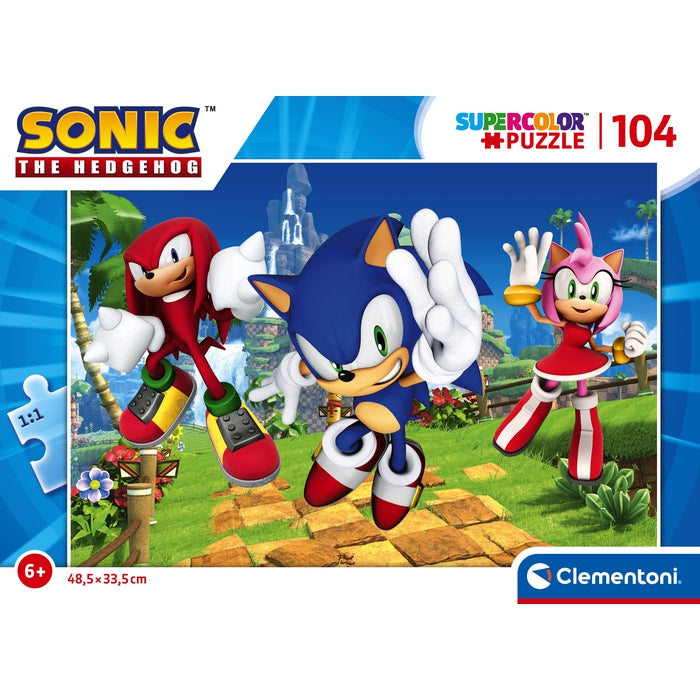 clementoni-sonic-puzzle-enfant-104-pi-ces image 4